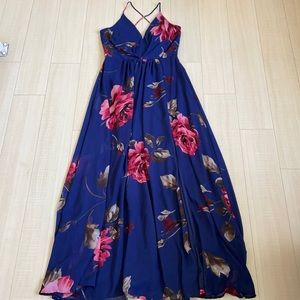 Floral maxi dress